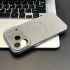 Wireless Charge Magnetic Leather Texture Plastic Case for For Iphone 17 Air 16 15 14 13 12 Pro Max Plus For Matte Hard Cover