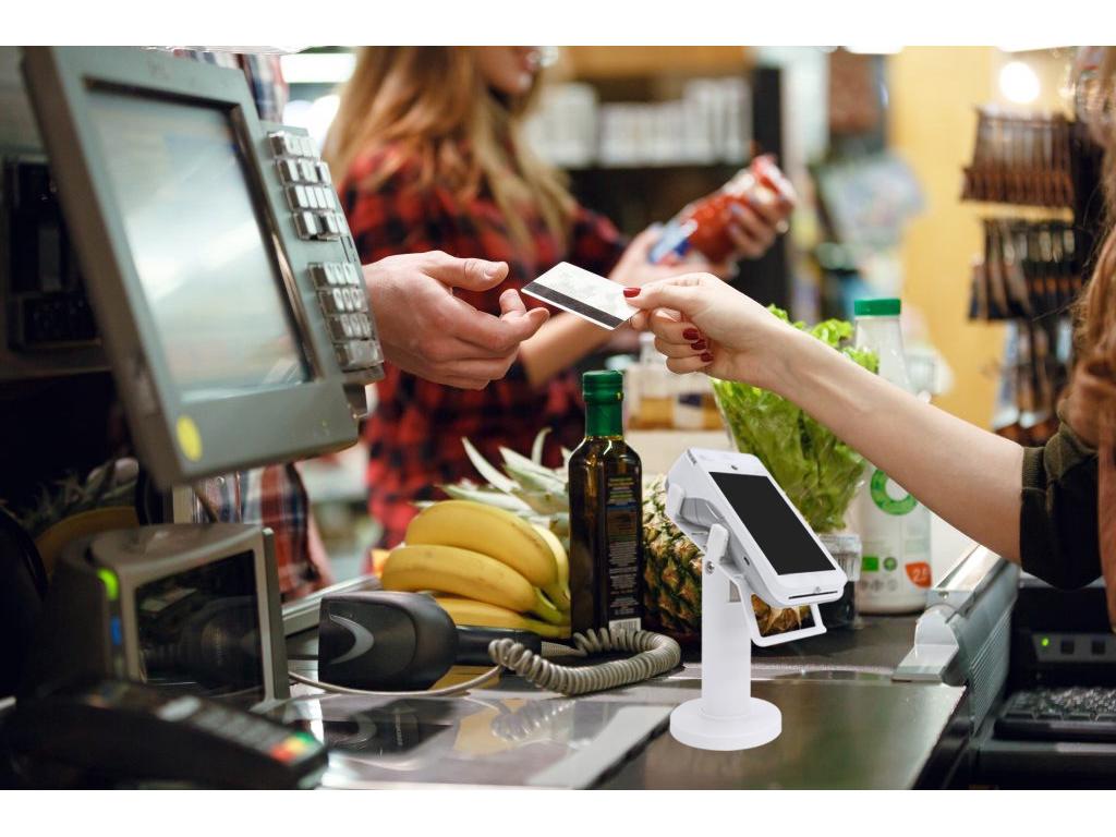 Universeller schwenkbarer POS-Terminalständer