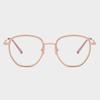 NeoRetro B374 C1 Rose Gold Blue Light Blocking Glasses