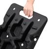 Traction Mats 2 Pcs Black 107 X 31 X 7 Cm Nylon