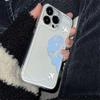 Aircraft Route Earth Premium Clear Protective Phone Case For Iphone 11 Pro Max 17E 16E 17 Air 15 Plus 14 13 12 16 Funda Shell