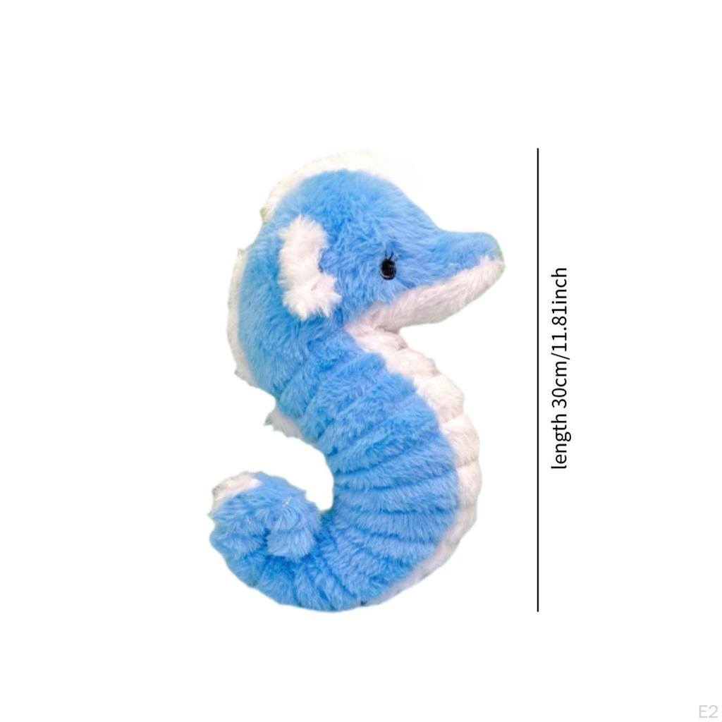 Sea Horse Seahorse Stuffed Toy Ornament Cute Animal Bag Charm for Boys Girls Gift