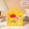 Mother's Day Bouquet Handbag DIY Sewing Kit – Fun Non-woven Fabric Gift for Kids To Make for Mom