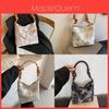 Silk Bucket Bag For Women With Magnetic Closure And Internal Phone Pocket For Daily Use