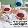 Creative Hamster Ceramic Nest Ceramics Hut Ceramics Hamster House Hamster Bed  Cage Accessory
