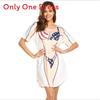 T-shirt Grafica con Fantasia Bikini per Donna Estate Spiaggia Casual Vestibilità Larga Top
