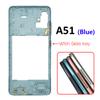 New For Samsung A21S A31 A41 A51 A71 Middle Frame Housing Frame Panel Rear Housing Panel Replacement Part