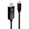 Câble Adaptateur HDMI 4K60 - Lindy - USB Type C Vers HDMI - 2m - HDR - Noir