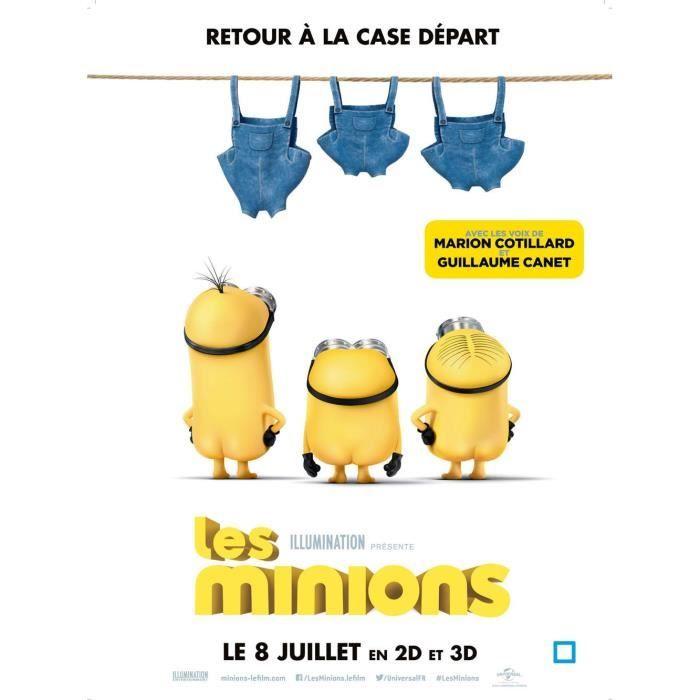 Blu-ray les minions + moi, moche et méchant 1 &amp; 2