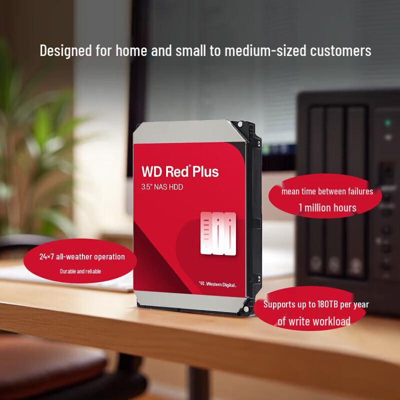 Western Digital Red Plus NAS Hard Drive