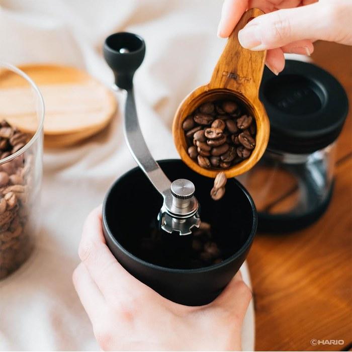 HARIO Coffee Mill Black Ceramic Skeleton N MSCSN-2-B