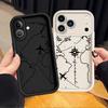 Airplane Route Case for Apple iPhone 17 Pro Max XS 12 16 XR 16e Air 14 Plus 13 Mini 11 15 Phone Cover