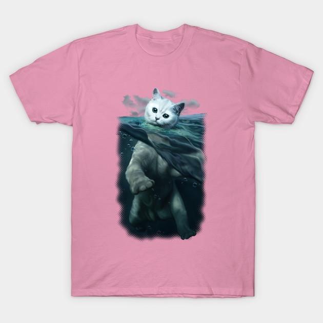 T Shirt Women I Can Swim Harajuku Print Kawaii Tshirt Summer Short Sleeve Female T-Shirt Top Tee