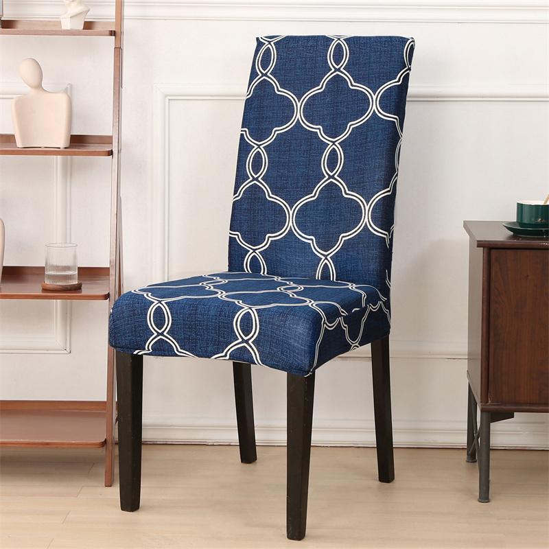 1PC potisk elastický potah jídelní židle Stretch pouzdro na sedadlo Potahy potahy na židle do jídelny Svatba Hotel Banket Kancelář