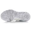 Li Ning Wade Fission 6 Slip Resistant And Abrasion Resistant Coverage Mid Top Basketball Shoes Men's White ABAQ031-2