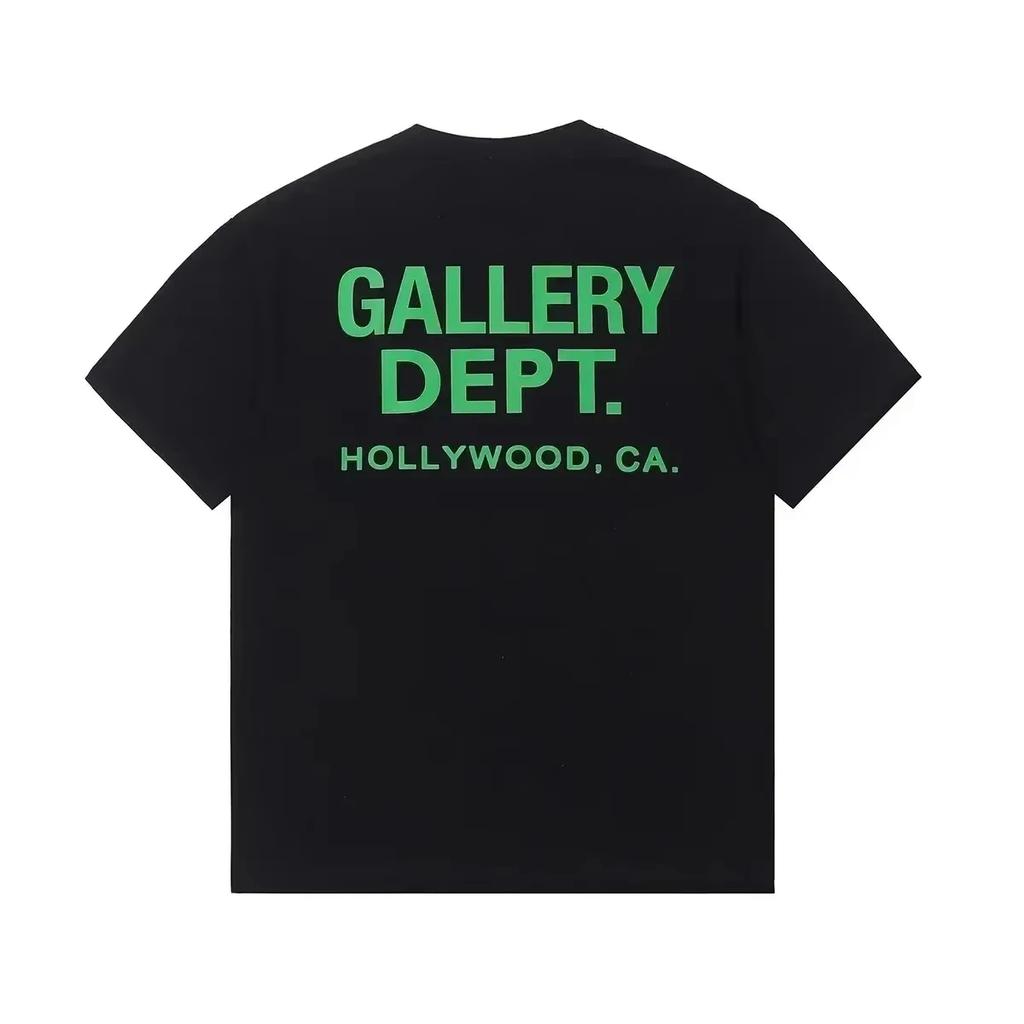 Vintage High Street Tshirt Gallery Dept Printed Shirt Fashion Letter Print Tshirt Casual Oneck Tee Unisex Tee Summer Brand Top
