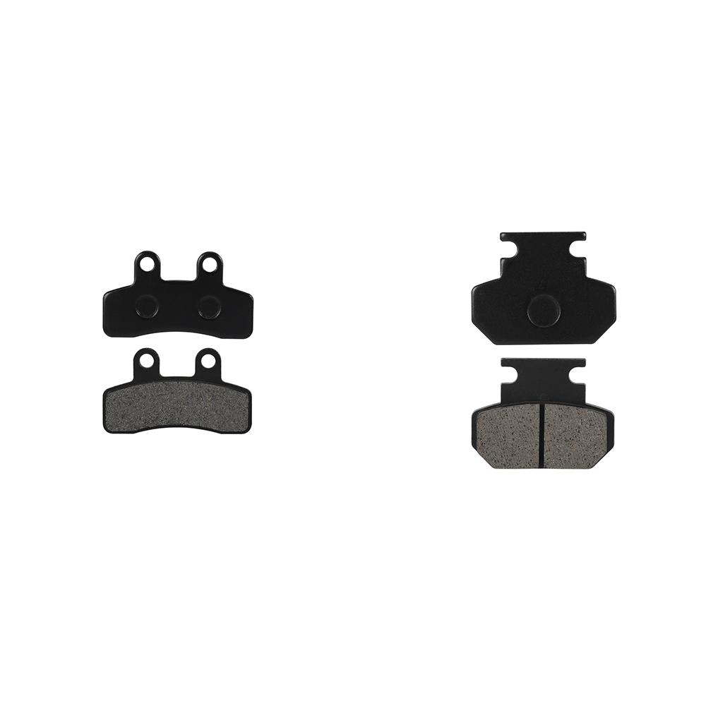 Motorcycles Front Rear Brake Pads Kit For Tuttio Soleil 01 Electric Dirt Bike Mini Bike All-copper Fund Metal Sintered Durable