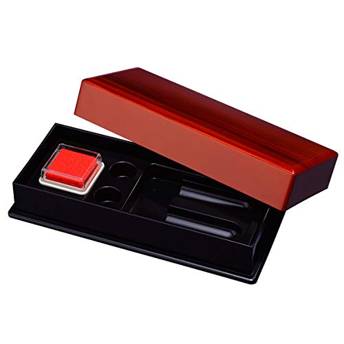 Nakanishi Kogeisha Takumi Stamp Case, Straight Grain Wood, Made in Japan, 0006018