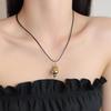 Conch Pendant Necklace Unisex Necklace Adjustable Rope Necklace Comfortable Neck Jewelry Suitable for Daily Party