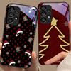Best for Christmas Cat For Samsung S 25 S8 S9 10 S20Ultra S21 Pro S22 Plus S23 FE S24 Ultra S25 Edge S25Ultra Glass Phone Case