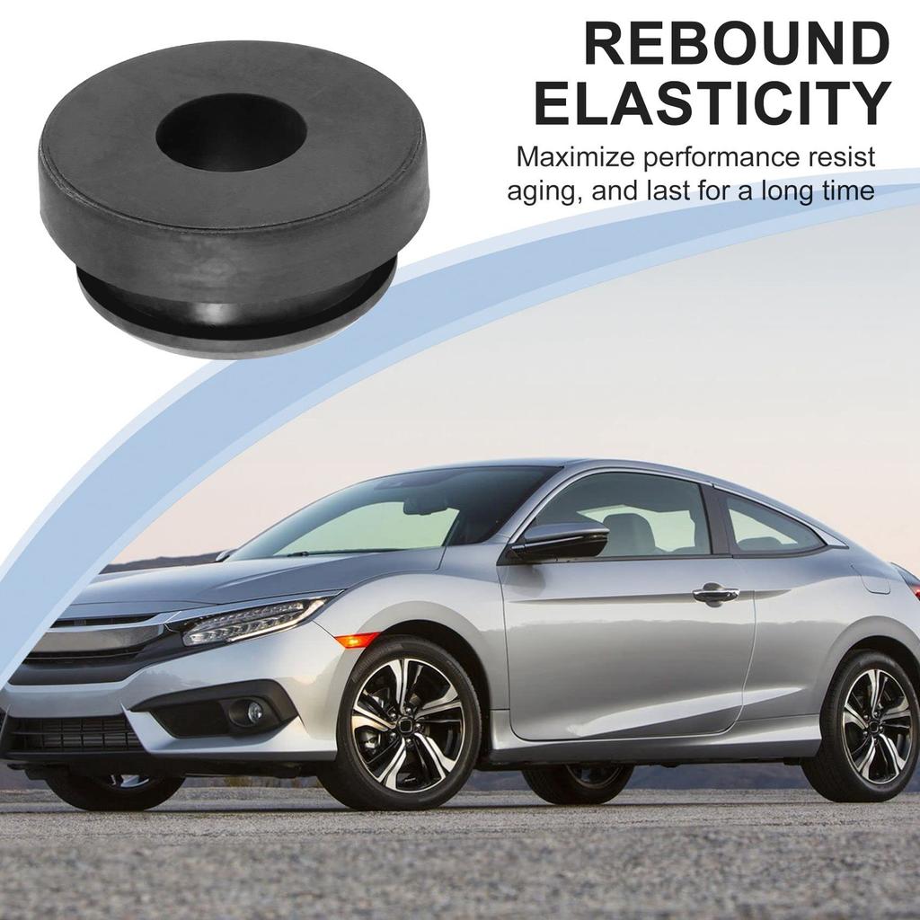 LAMELLIS 2er-Pack Kühlerbaugruppe Obere Isolatorhalterung Buchse Gummi Schwarz für Accord 74173-SJ4-000