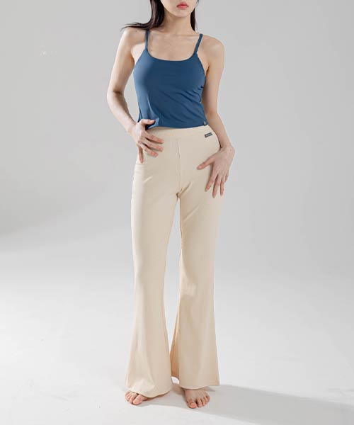 MOREOUT Women'S Yoga High-Rib Bootcut Pants 5Pp5578