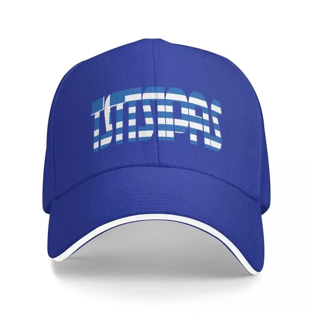 Team tsitsipas rounded Baseball Cap Rugby Golf Wear western Hat Men Luxury Brand Women's