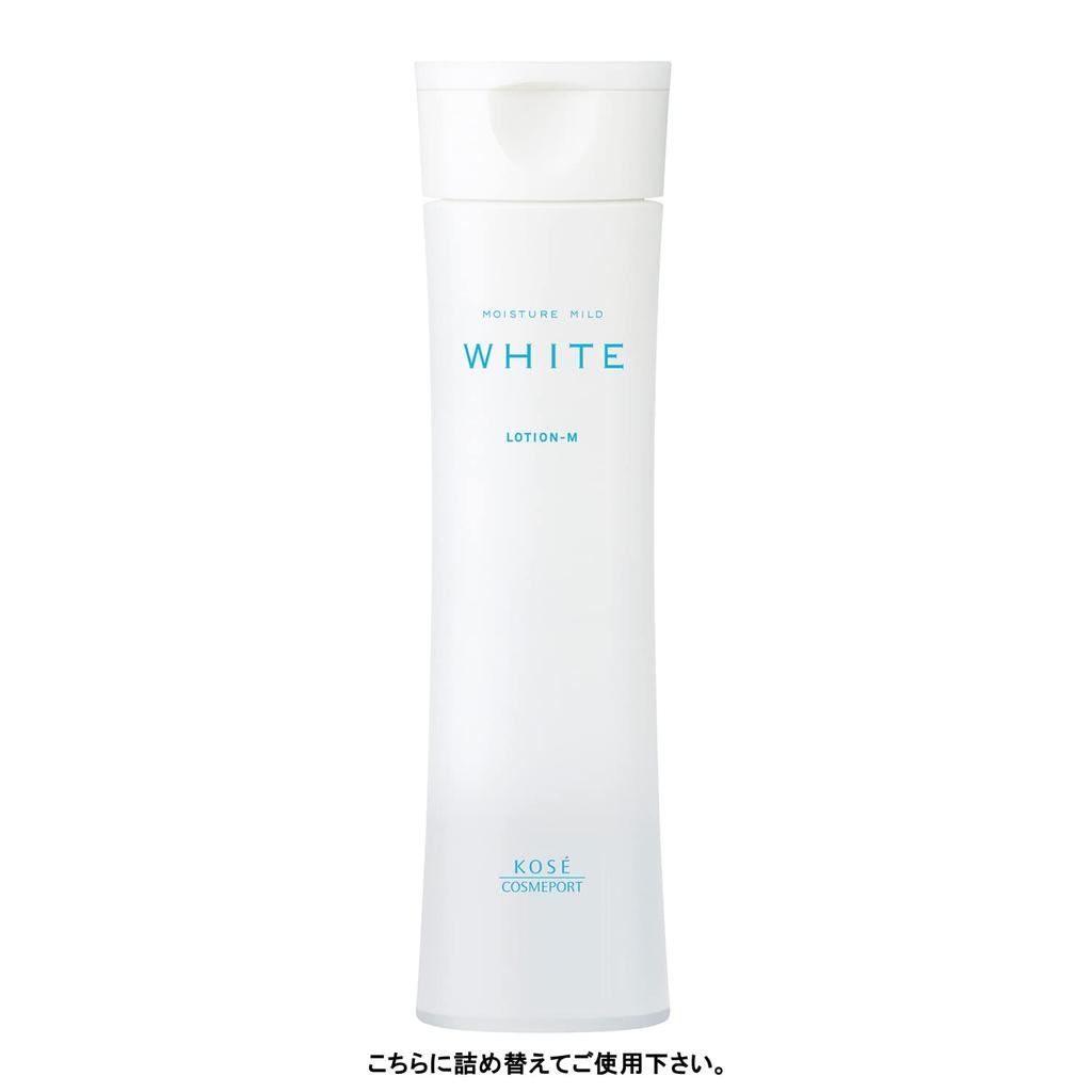 Moisture Mild White Lotion M Vitamin Hyaluronic and Bonus Nose Blackhead Mask (Moisturizing) Refill, 160mL, High-Purity C, Acid, Collagen,