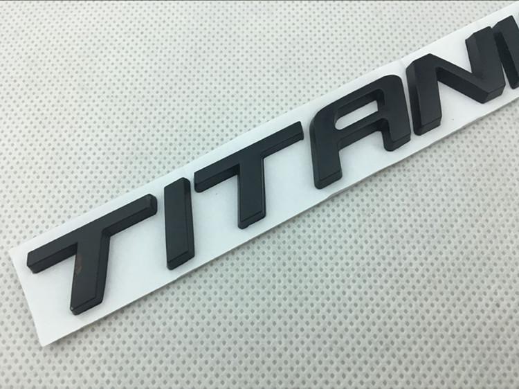 Titanium Car Sticker for New Edge Explorer: High-End Decorative Tail Badge