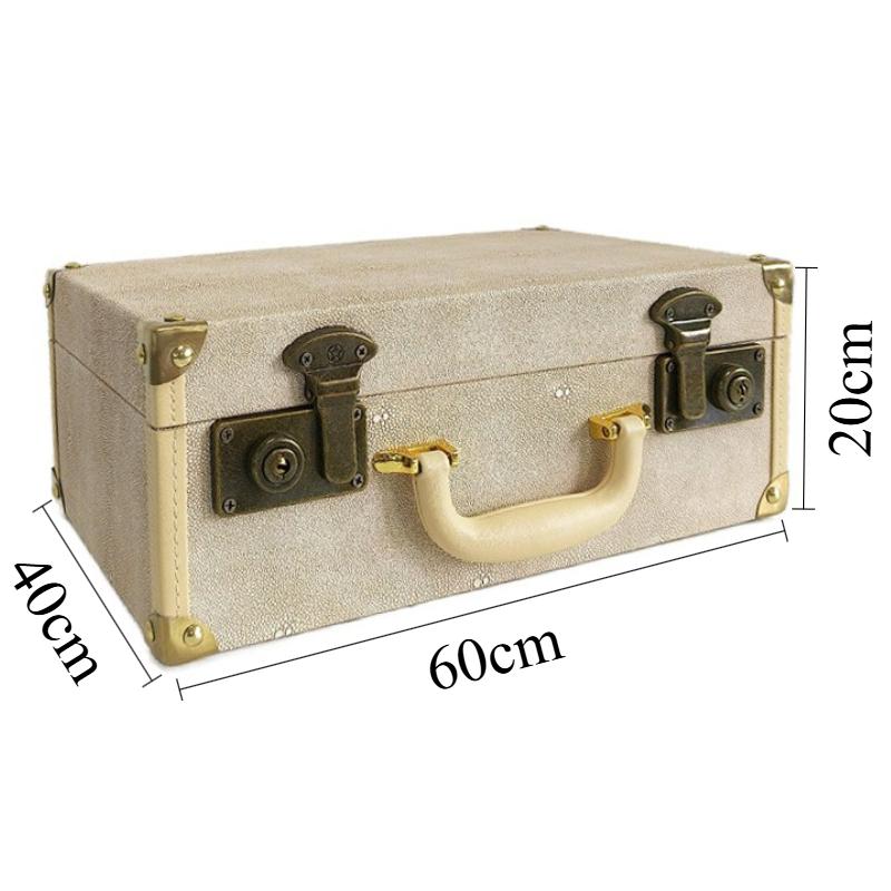 Desk Storage Box Accessory Organizers Large Retro Hand Held Accessories Bins Wardrobe Storage Cases Luxury Clothes Containers