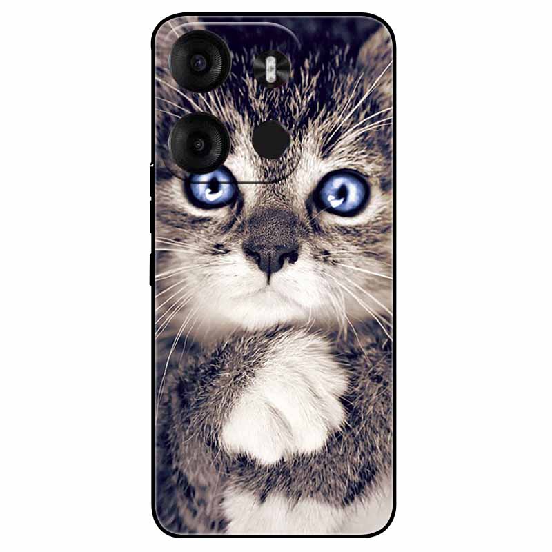 For Tecno Spark Go 2023 Case TPU Fashion Lovely Silicone Back Cover For Tecno Pop 7 Pro BF7 Funda Shockproof Pop7pro 7Pro Capa