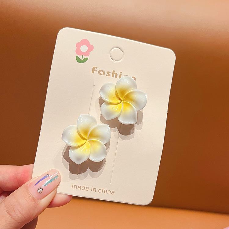 Egg Flower Hairpin Baby Broken Bangs Do Not Hurt Hair Baby Girls Headwear Kids Hair Accessories