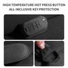 Suede Car Key Case Cover Shell For Honda Fit Xrv Vezel City Jazz Civic Hrv Car Remote Protector Shell Decorative Car Accessories