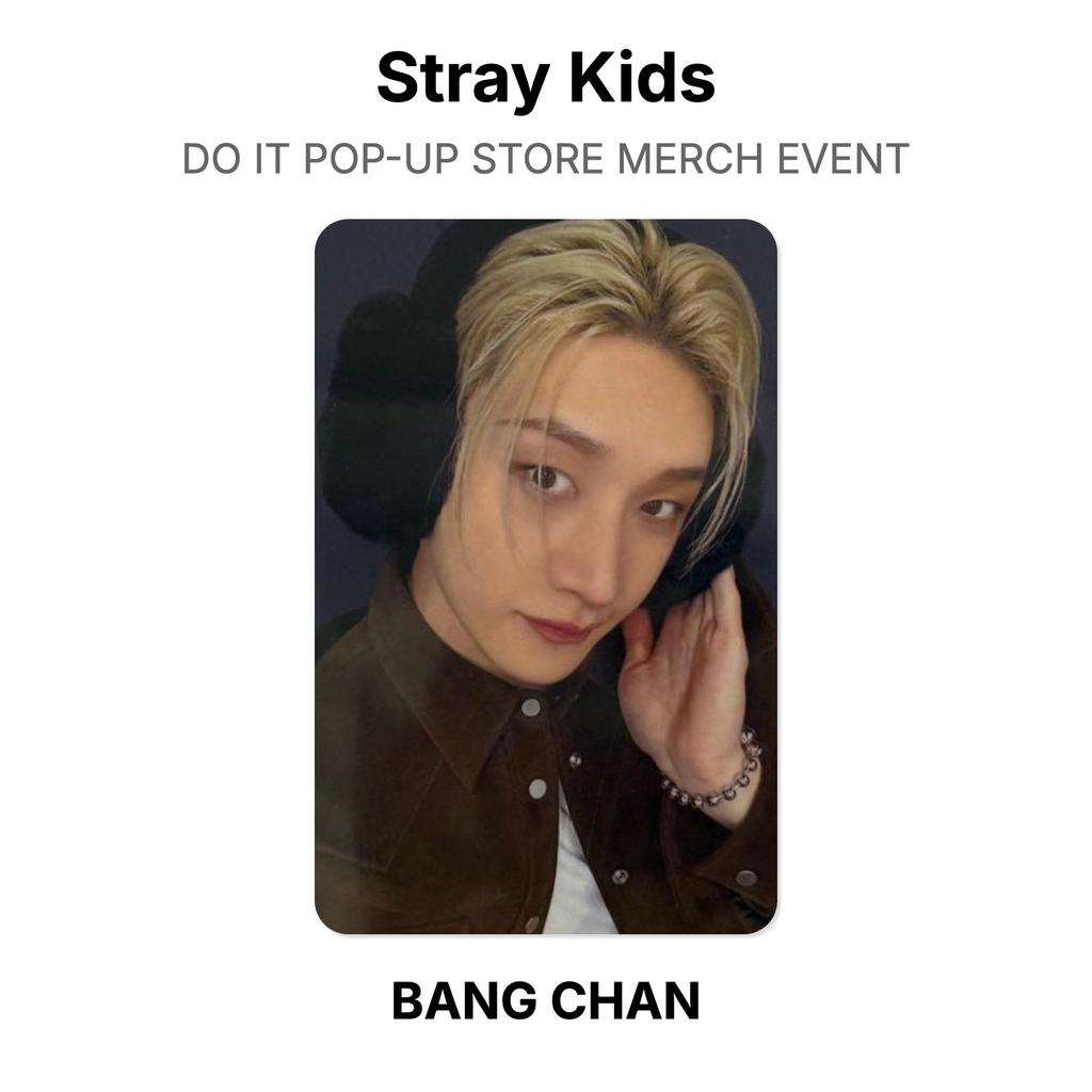 Stray Kids DO IT POP-UP STORE MERCH EVENT Official Photocard