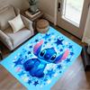 Stitch Stars Fantasy Artwork Carpet Suitable for Balcony Game Room Entryway Foyer Antislip Carpet Anime Office Decor Spiritual Gift