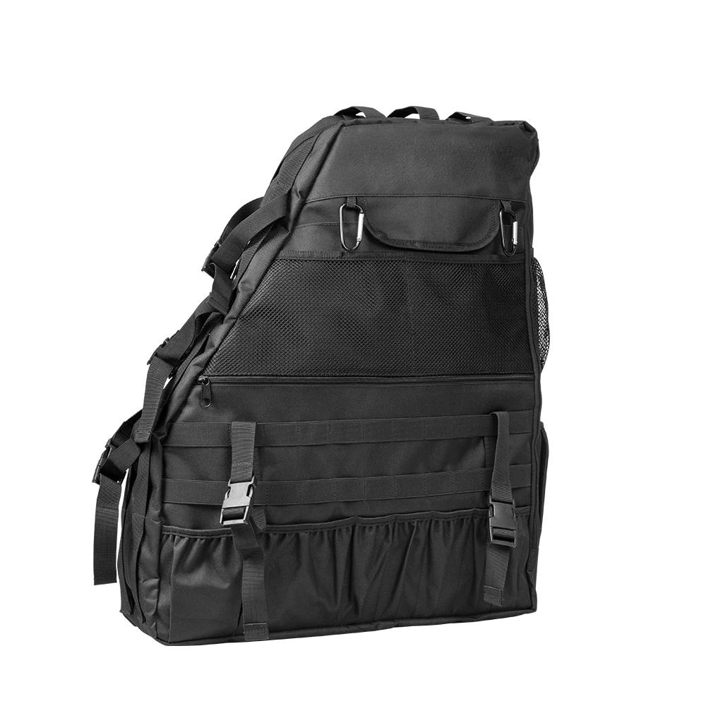 For Wrangler JK Rubicon 4-Door 2007-2019 JL JK JKU Roll Bar Storage Bag Cage Multi-Pockets Organizers Cargo Bag Saddlebag