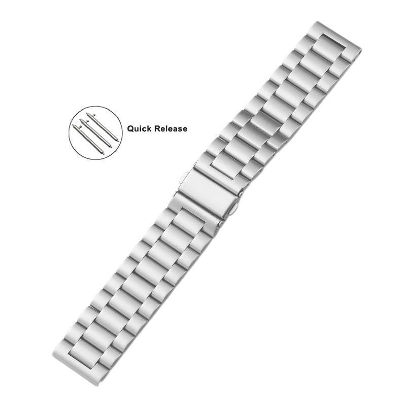 22mm 18mm 24mm 20mm Sternenlicht Edelstahl Uhrenarmband für Samsung Galaxy Watch 3 4 5 Pro 40mm 44mm 42mm 46mm Active2