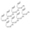 8 Pezzi Clip Portaclip Universale per Sonda Termometro Carne per Letture Temperatura Ambiente Strumento per Barbecue Forno Griglia