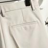Herren Slim Fit Gerade Geschnittene Chino-Shorts Lässige Hose Mit Knitterfestigkeit