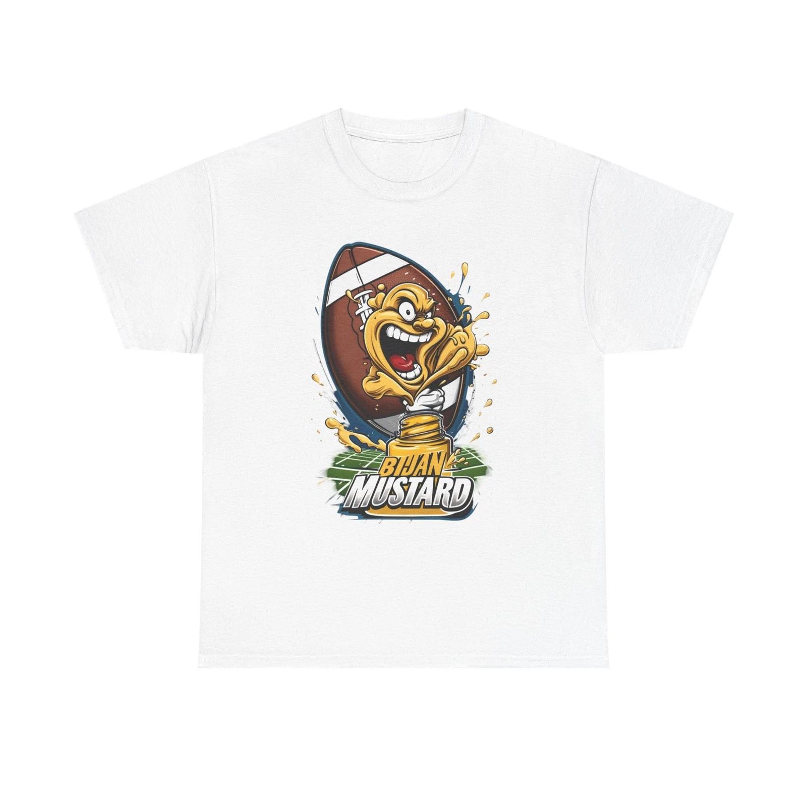 Bijan Robinson fantasy football Tee, Mustard Bijan Unisex T-Shirt, Graphic 2XL