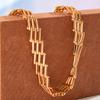 Mesh Design Exaggerated Cuban Chunky Chain Zinc Zinc Alloy Clavicle Chain Fashion Hip Hop Necklace  Girls