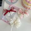 Korean Lace Bow Children's Headgear Little Girl Temperament Lace Hairpin Handmade High-end Headgear Hair Clip