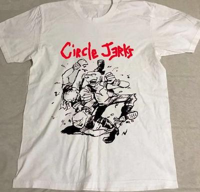 Camiseta de Manga Corta Unisex para Concierto de la Gira de los 80 de Circle Jerks