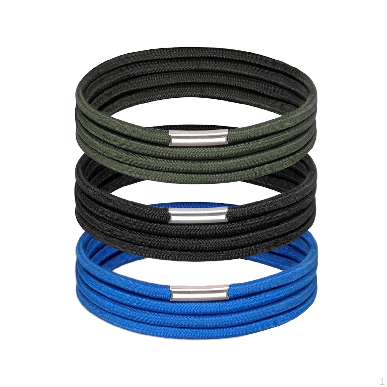 

3 Pieces Trash Can Bands Set,Garbage Bin Straps,Extra Large,Rubber Garbage Band for Party