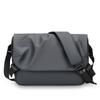 Mote vanntett crossbody skulderveske for menn lett stor kapasitet avslappet PU messenger bag