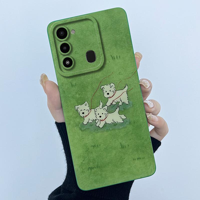 For Tecno Spark 8C Phone Case KG5k KG5j Cute Panda Girls Cats Liquid Silicone Back Cover For Tecno Spark Go 2022 Spark8C Funda