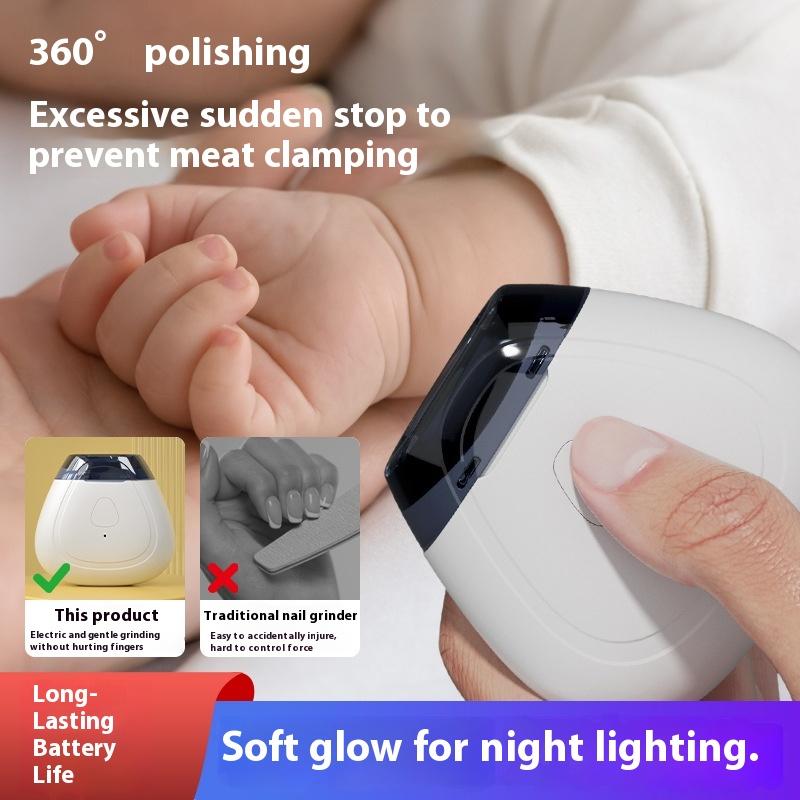 Baby Electric Nail Grinder Newborn Anti-clip Meat Nail Scissors Baby Nail Trimmer Baby Nail Grinder