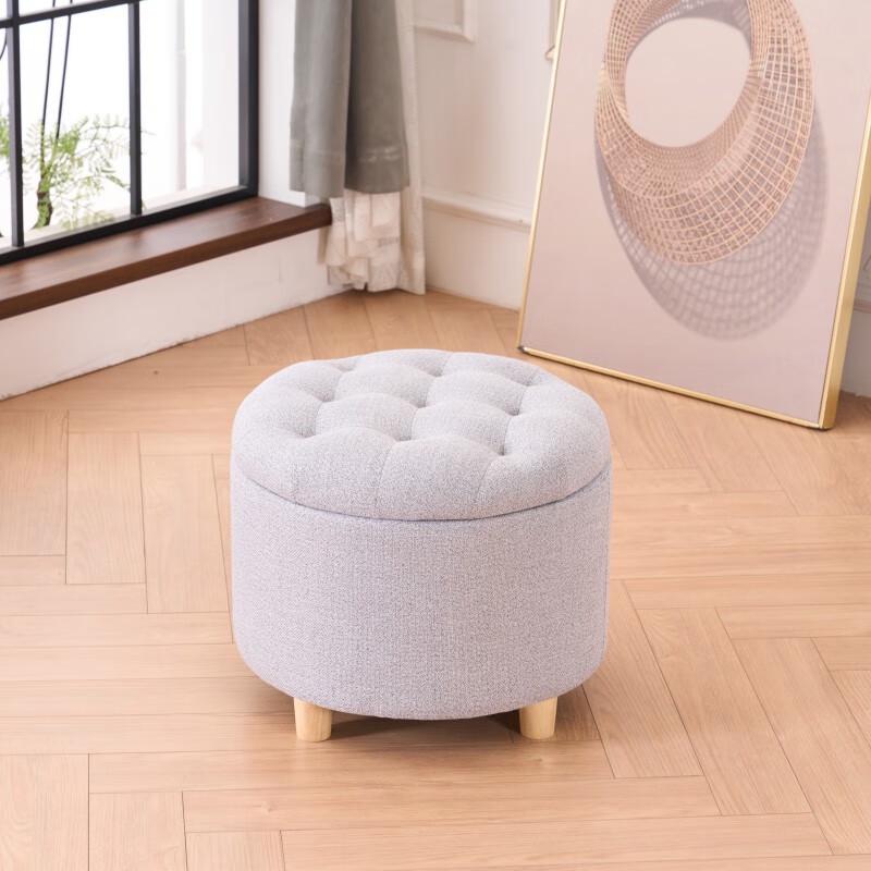 Household Storage Ottoman Stool