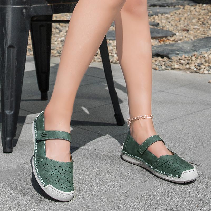 Women Sandals Summer Platform Breathable Shoes Year Leisure Mother Shoes Soft Bottom Fashion Platform Sandals Womens Shoes36-44