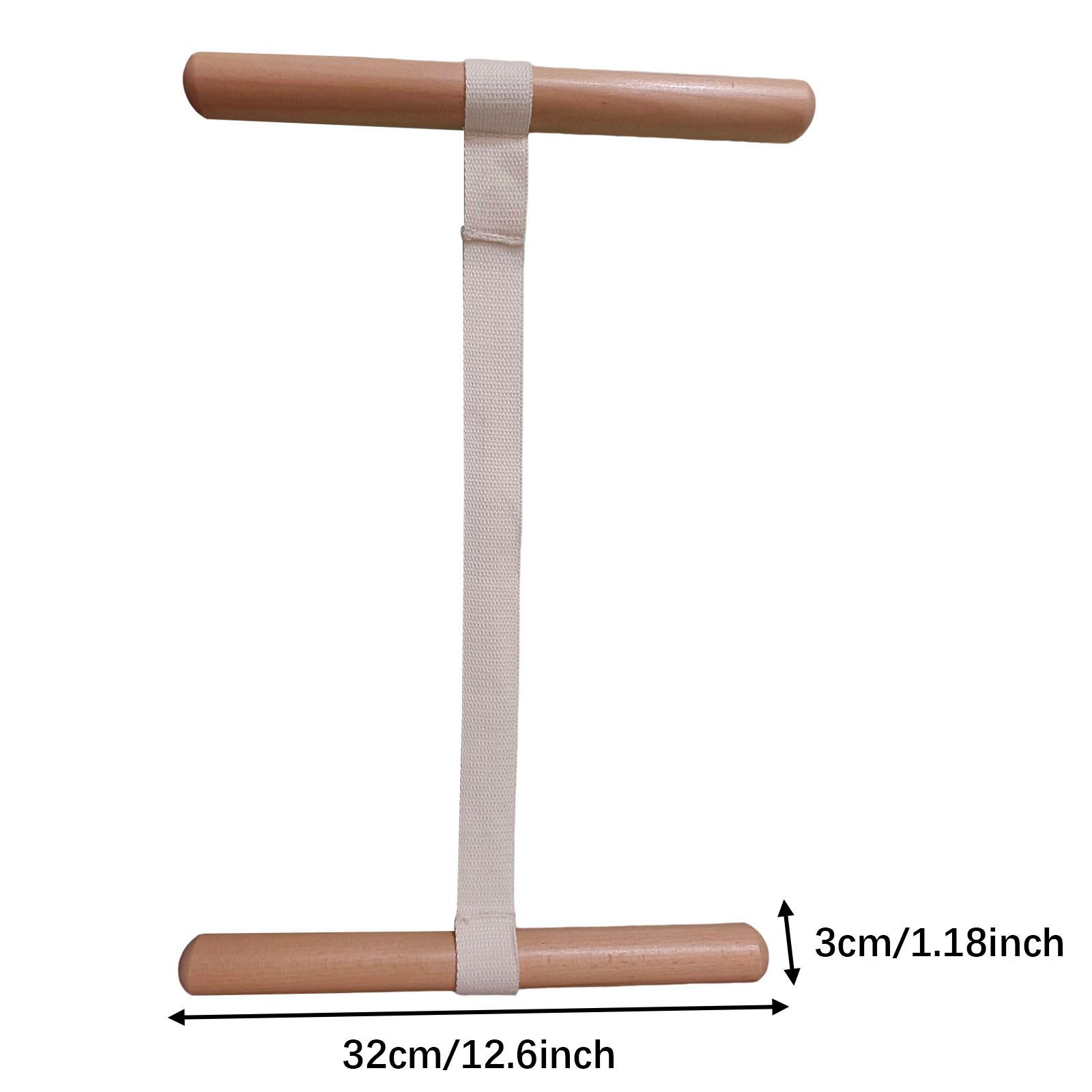 

Stretching Strap Workout Equipment Yoga Strap Pain Relief and Wellbeing Ligament stretch for Women Men Home Gym Fitness коричневый